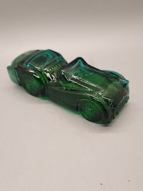 Avon Spicy Aftershave Green Transparent Sports Car